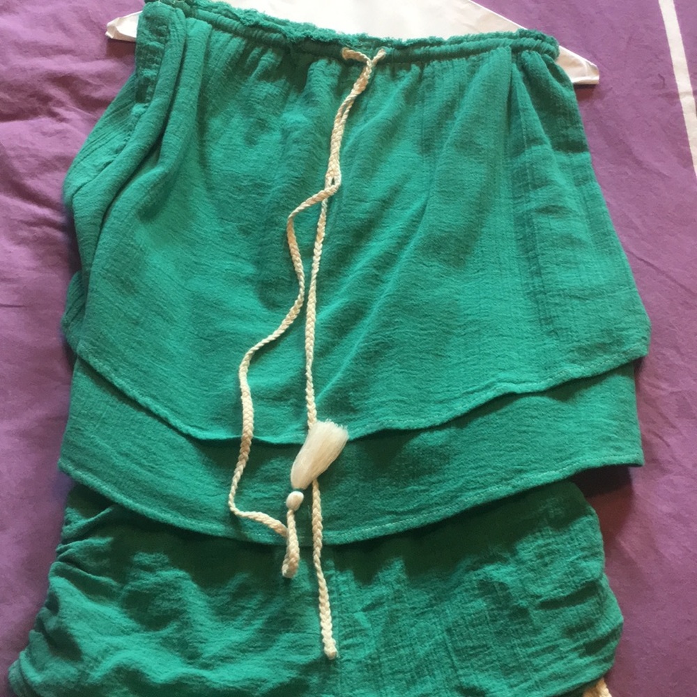 teal set! great festival wear!